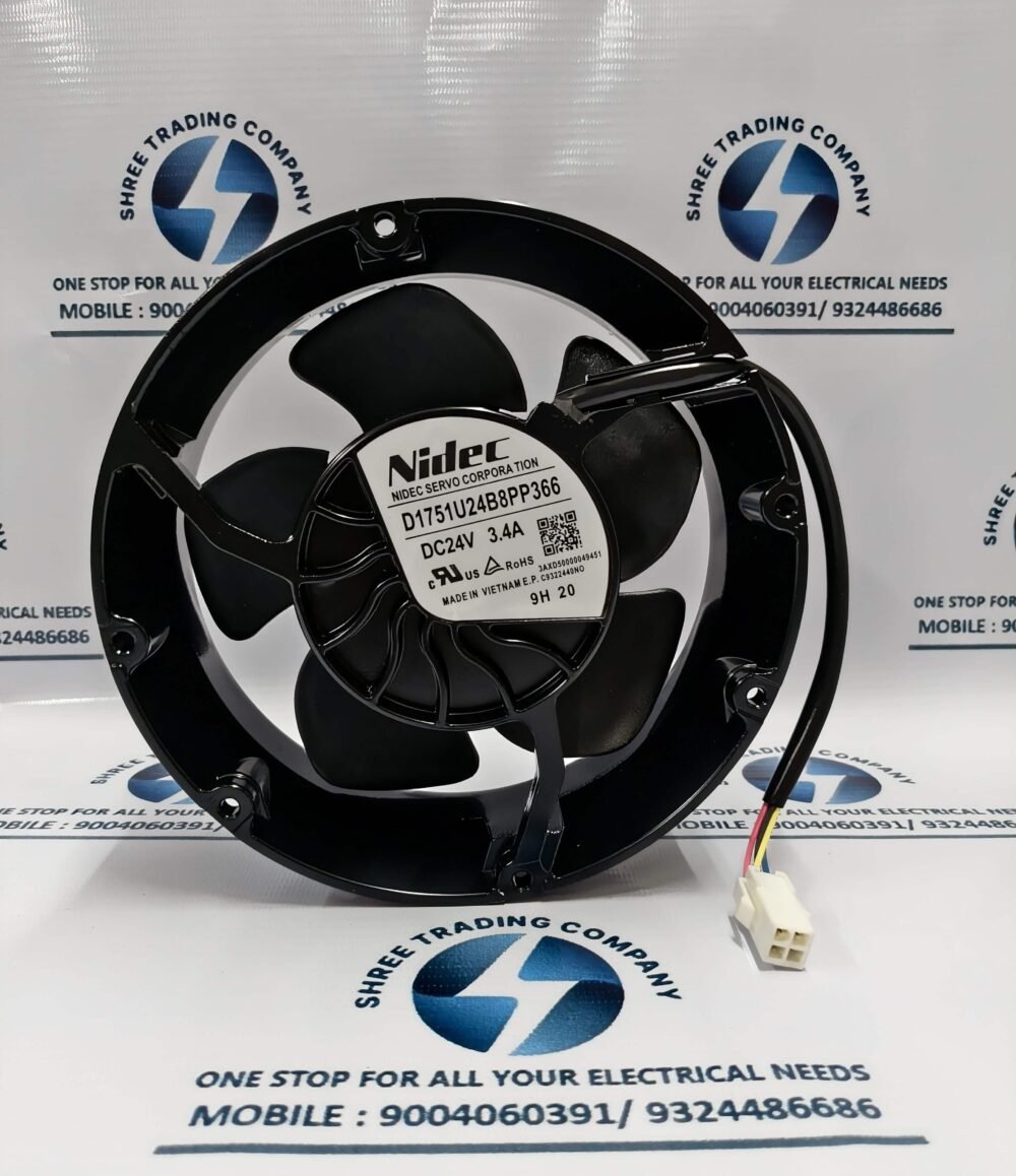 Cooling Fan NIDEC- D1751U24B8PP366 - Image 2